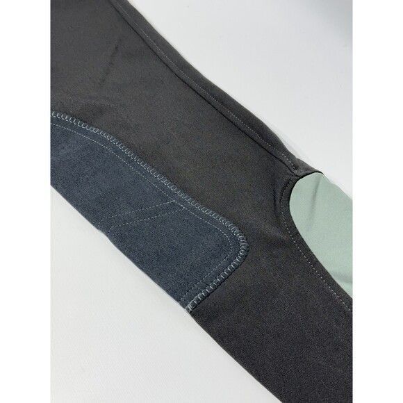 NWT Dover Saddlery Women's Girl's Wellesley Breech Riding Pants Gray Sage Sz 24 - Picture 5 of 7